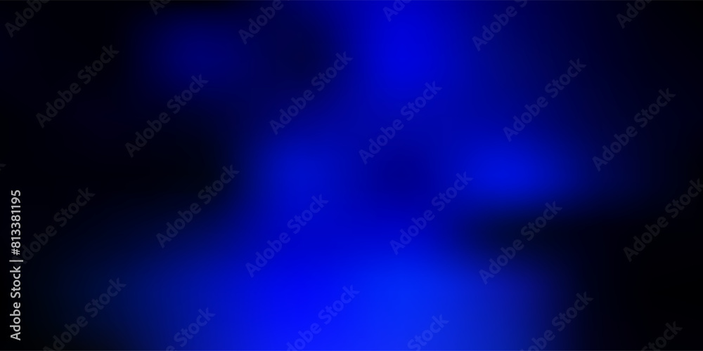 Fototapeta premium Dark blue vector abstract blur layout.