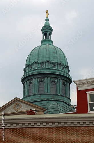 Dome of Saint Patric Cathedral vertical, Harrisburg, Pennsylvania