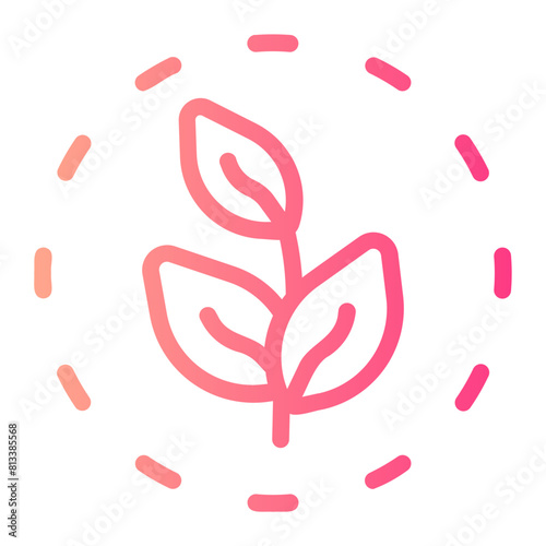 eco gradient icon