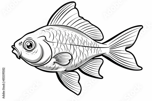coloring picture of fish 