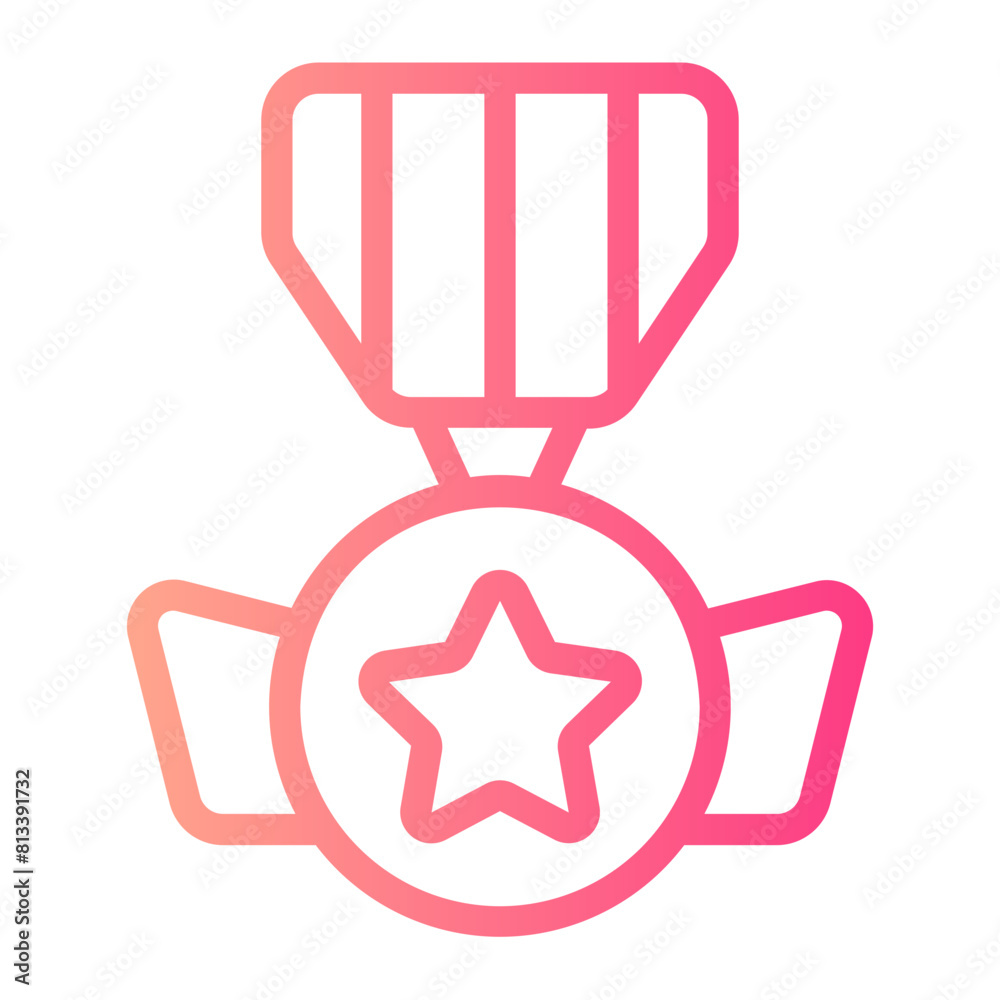 badge gradient icon badge gradient icon