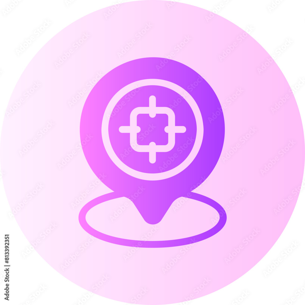 pointer gradient icon