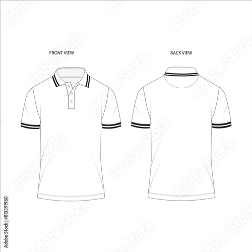 polo shirt template.eps