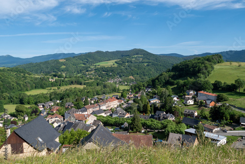 view of the roofs of a small town in the south of France © Philipimage