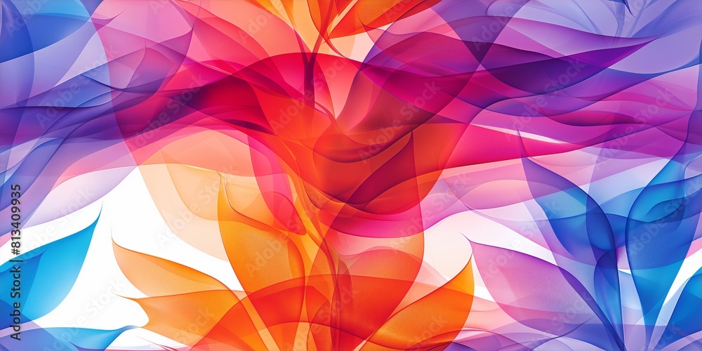 Spectrum of colors in a fluid background seamless pattern Spectrum of colors in a fluid background seamless pattern