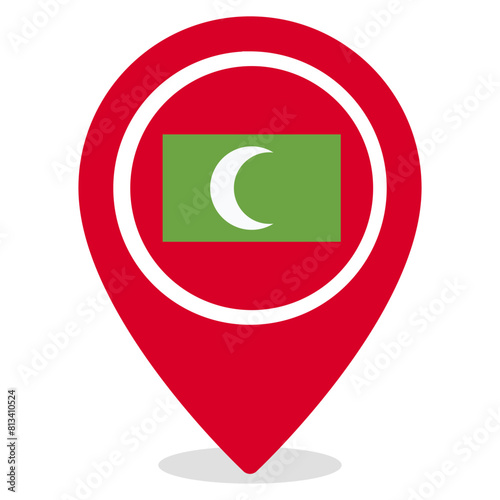 Vector Icon for Maldives, country, national, flag, world flag Free Download Vector Icon for Maldives, country, national, flag, world flag - GFXLoad
