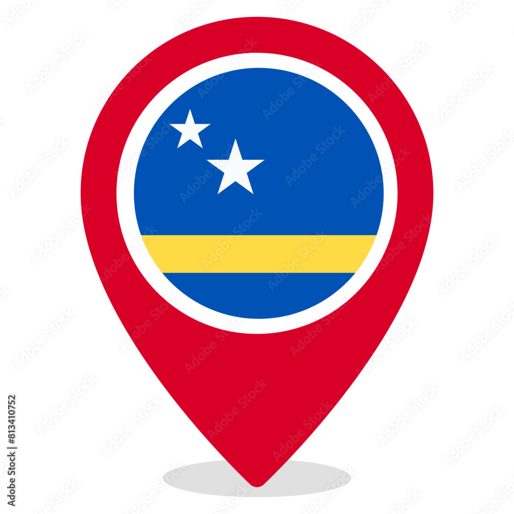 Vector Icon for Curacao, country, national, flag, world flag Vector Icon for Curacao, country, national, flag, world flag