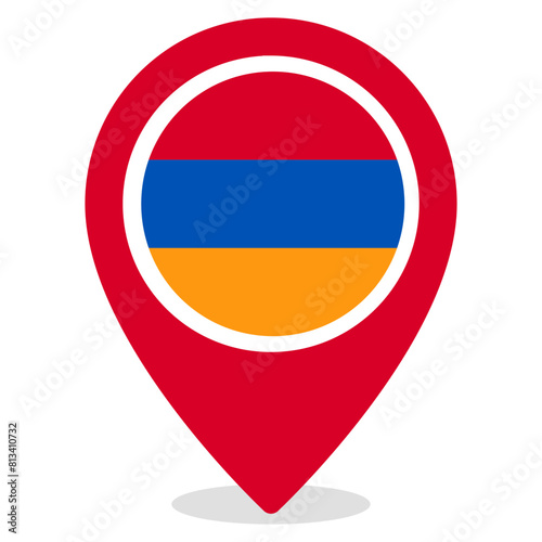 Free Download Vector Icon for Armenia, country, national, flag, world flag - GFXLoad