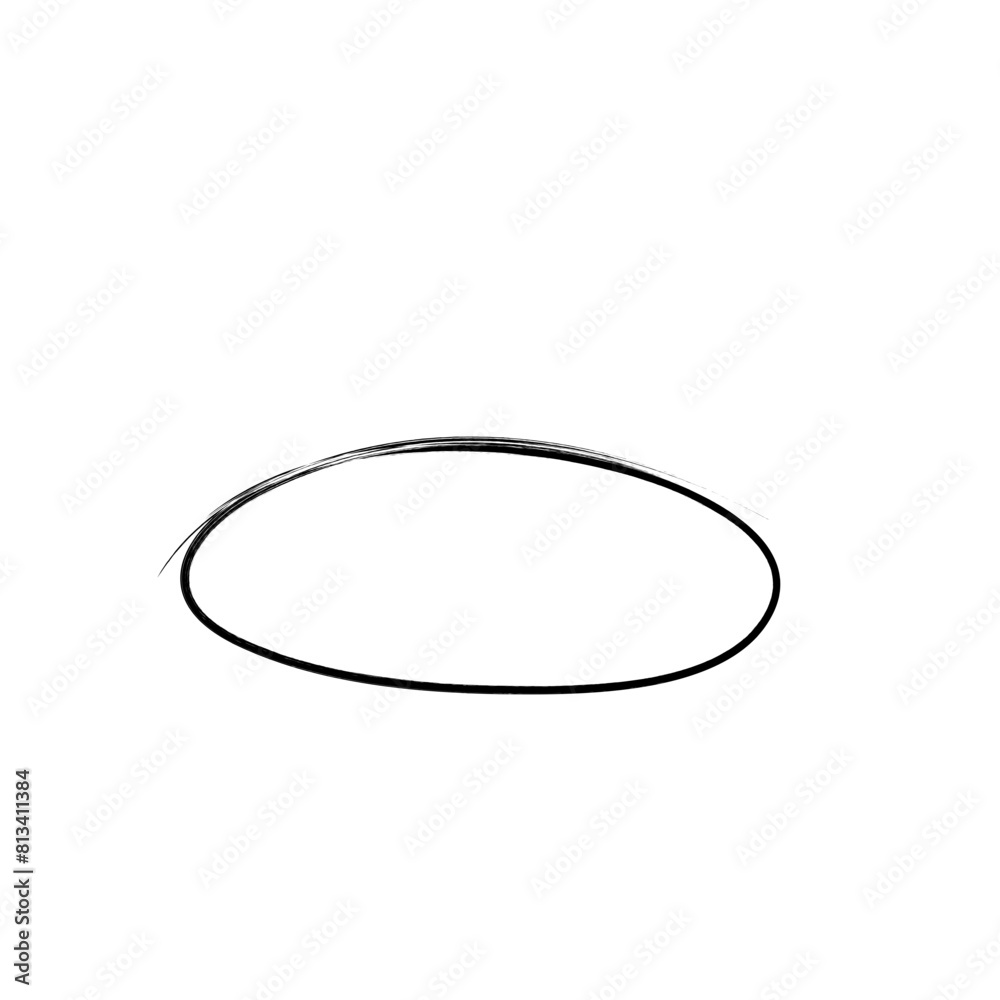 Black Hand Drawn Circles Black Hand Drawn Circles