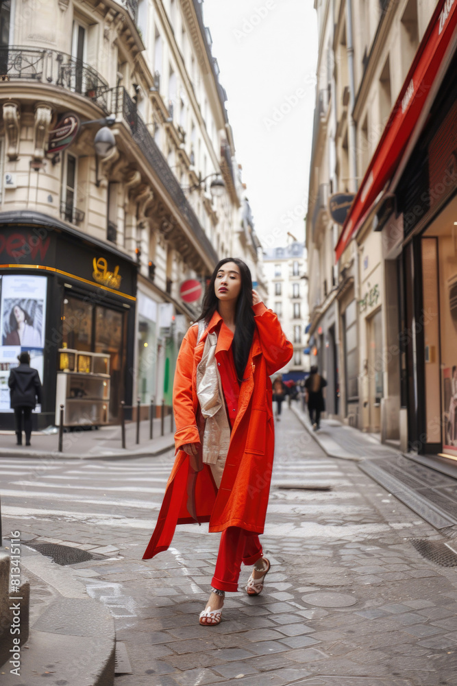 2024's color on Parisian streets