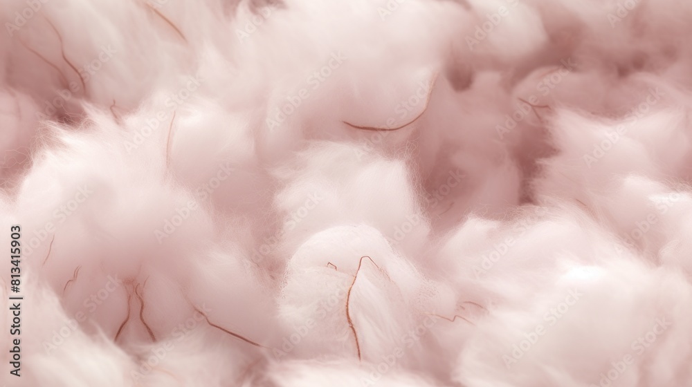 Generative AI Fluffy and cloud-like cotton texture. Generative AI Fluffy and cloud-like cotton texture.