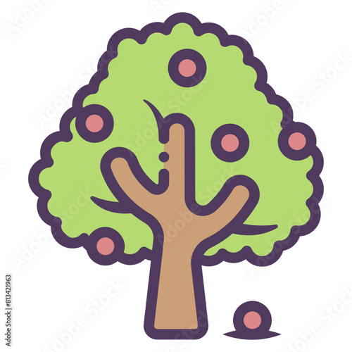 fruit tree icon