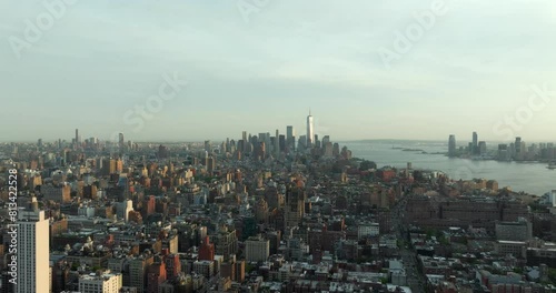 May 2024 - 5K aerial of Manhattan, New York City, USA