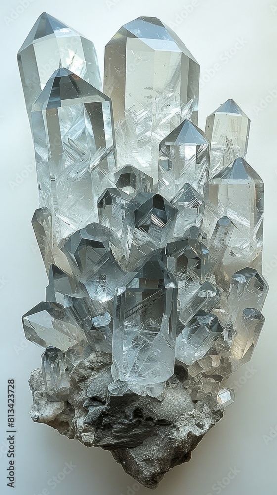 Shimmering Lithium: Dynamic 4K Wallpaper of Rare Light Metal on White ...