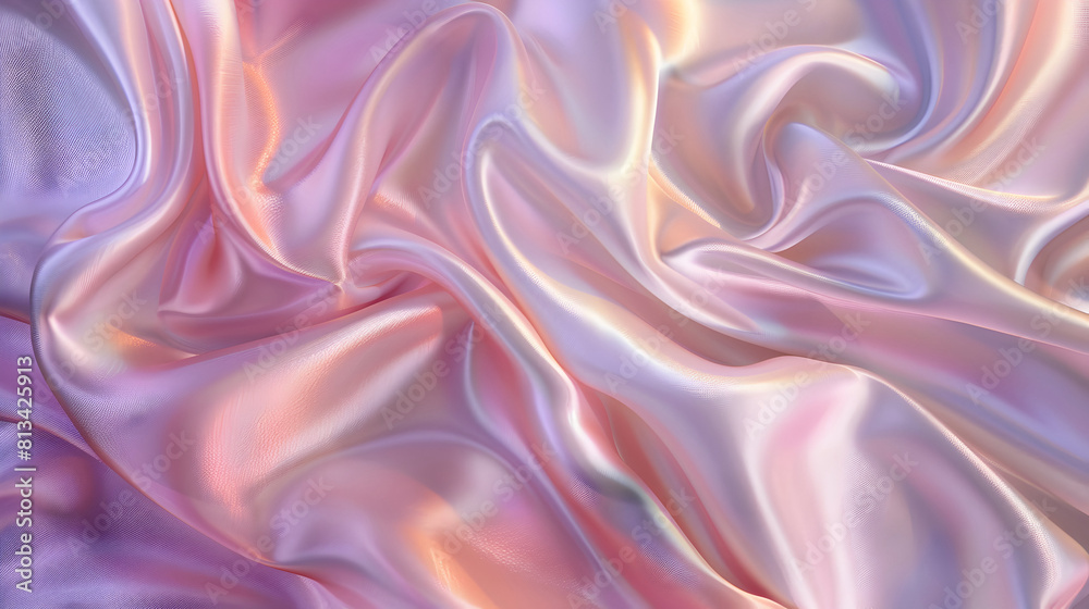 Fototapeta premium Soft silk fabric texture background 