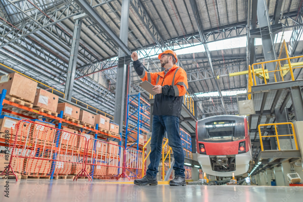 Engineer reviews data, updates train maintenance, and ensures safety for quality rail service. Engineer reviews data, updates train maintenance, and ensures safety for quality rail service.