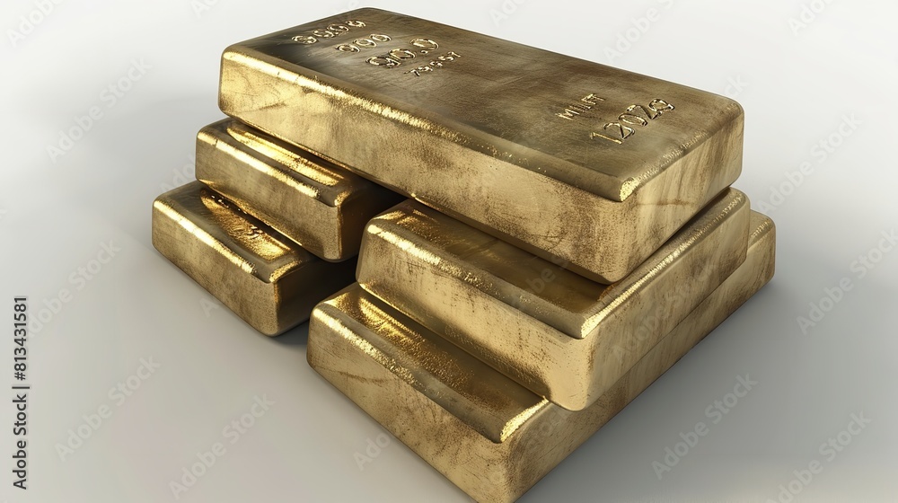 Gold Bars Stacks Cut Out in 8K Resolution: Realistic Lighting
Gold Bars Stacks Cut Out in 8K Resolution: Realistic Lighting