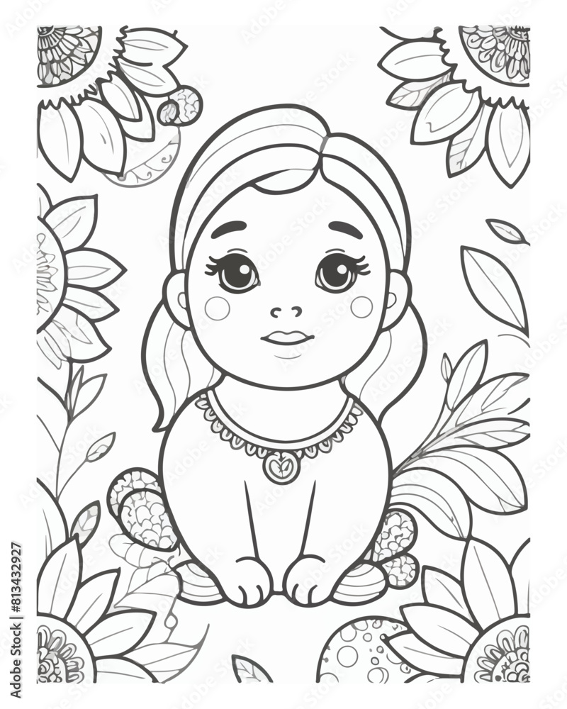 Adult Coloring Book Page . Adult Coloring Book Page .