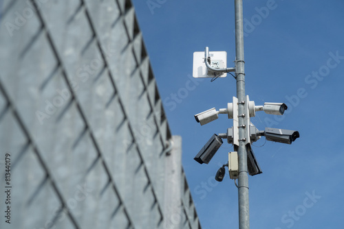 Obraz na płótnie Cameras w salonie