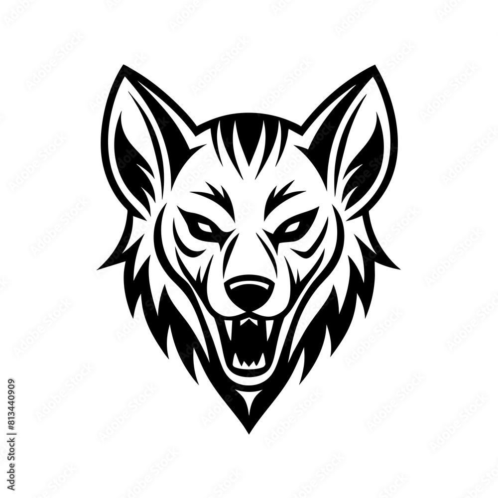 Wolf head vector illustration. This is an editable file.
Wolf head vector illustration. This is an editable file.