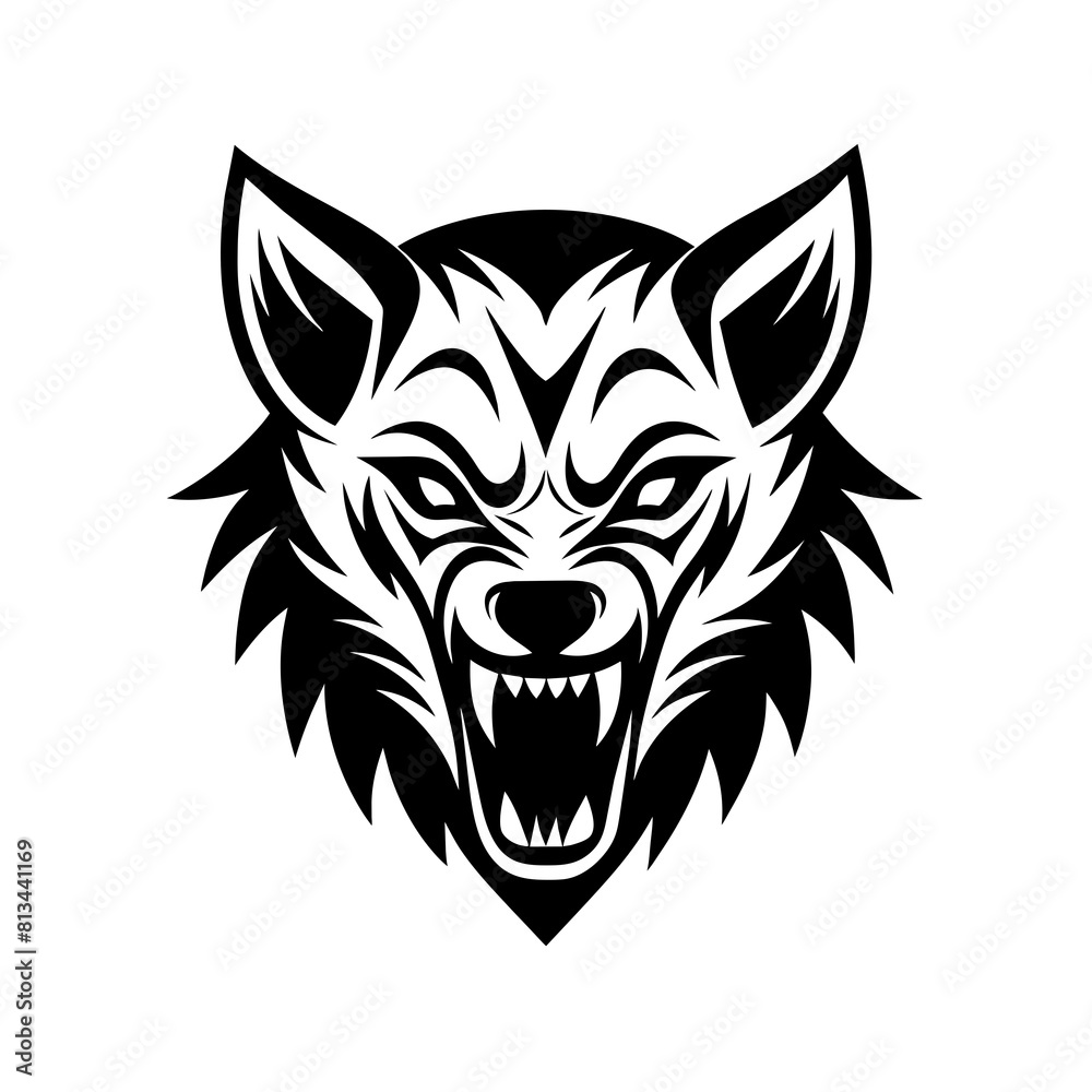 Wolf head vector illustration. This is an editable file.
Wolf head vector illustration. This is an editable file.