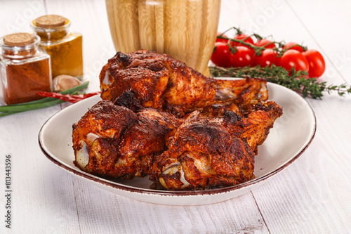 Indian tandoori turkey shoulder wing