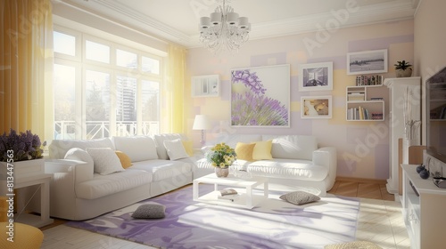 Warmly Lit Bedroom with Soft Earth Tones, Perfect for Comfortable Living and Cozy Decor Publications © R Studio