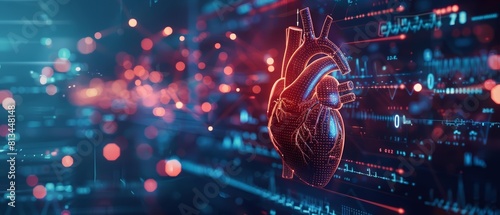 AIdriven models predict cardiac events by analyzing vast amounts of patient data photo