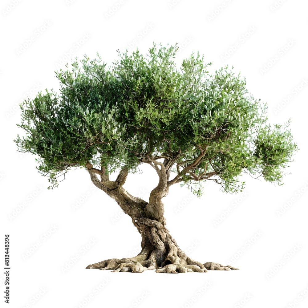 Twisted Olive Tree with Intricate Roots Twisted Olive Tree with Intricate Roots