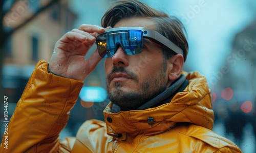 The future is now. Introducing the new augmented reality glasses that let you see the world in a whole new way.