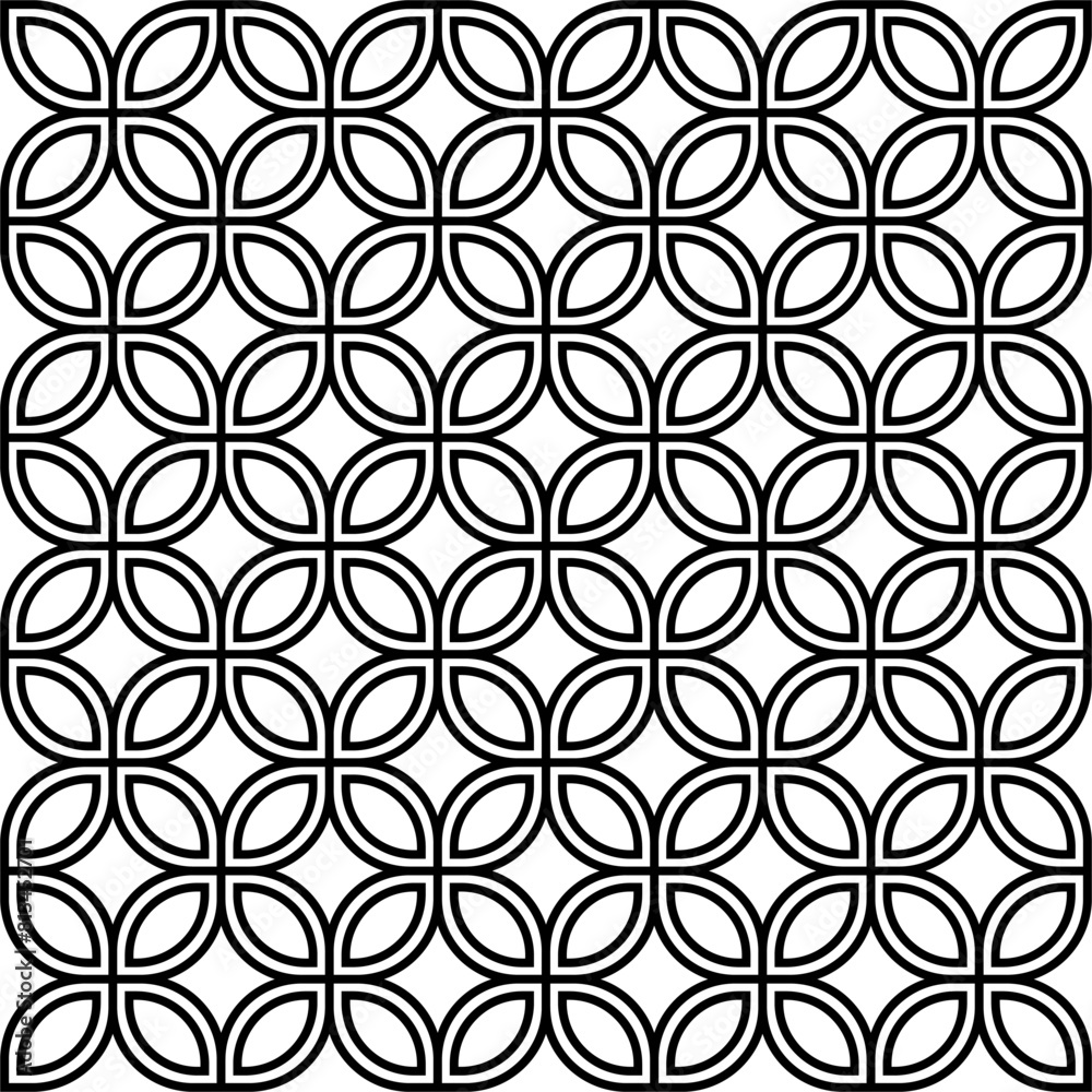 Batik Geometric Seamless Patterns Collection
