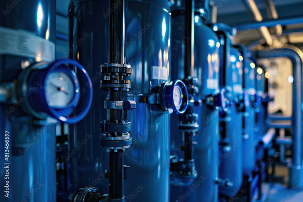 Generative ai on the theme of water filtration system for home, clean soft liquid to drinking Generative ai on the theme of water filtration system for home, clean soft liquid to drinking
