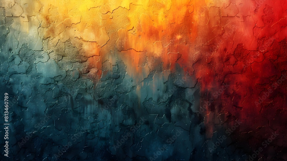 Vibrant Abstract Grunge Texture Background with Fluid Color Gradient and Distressed Brush Strokes Vibrant Abstract Grunge Texture Background with Fluid Color Gradient and Distressed Brush Strokes