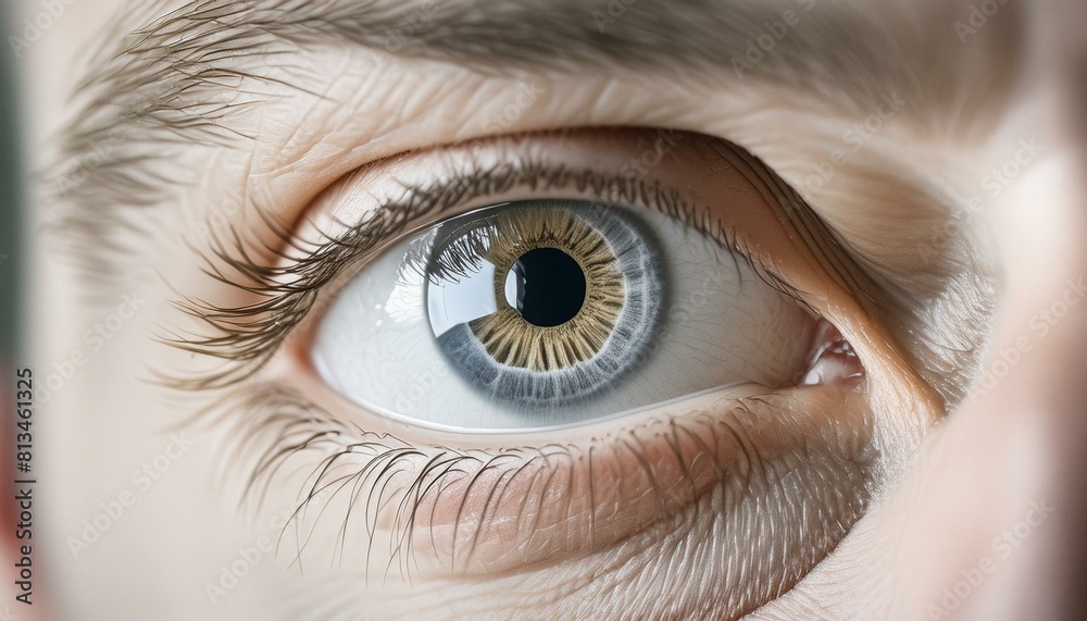 Fototapeta premium human eye, makro photography