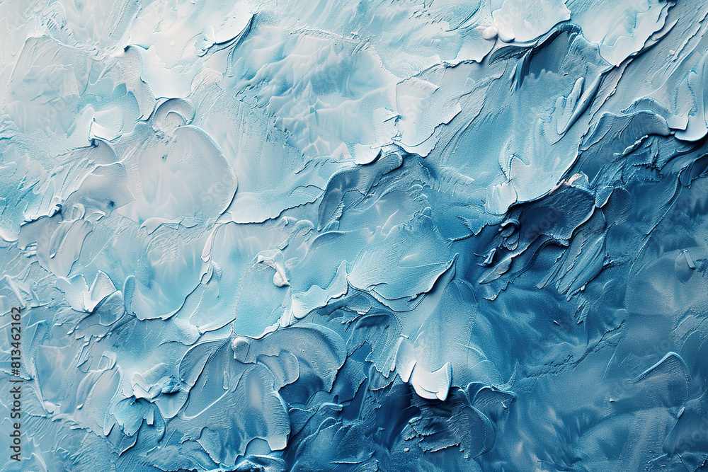 Fototapeta premium Generative ai on theme of beautiful texture transparent ice for design natural abstract background