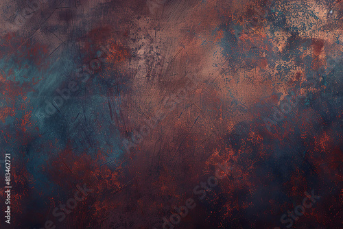 Generative ai on theme of beautiful texture dirty old rust  design natural abstract background