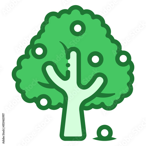 fruit tree icon