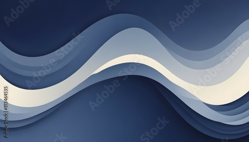 Abstract business elegant wave background illustration 