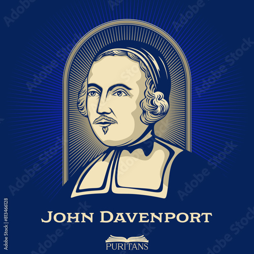 Great Puritans. John Davenport (1597-1670) was an English Puritan clergyman and co-founder of the American colony of New Haven.