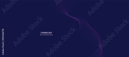 Abstract digital technology futuristic background.