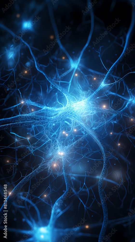 glowing neural connections glowing neural connections