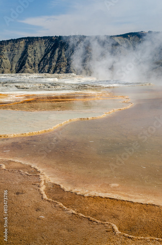 Grand Prismatic Spring at Yellowstone National Park