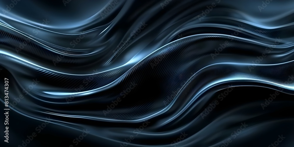 Sleek Visual Effect: Black Carbon Fiber Background on Abstract Dark Backdrop. Concept Monochromatic Style, Textured Surfaces, Reflective Light Trick, Dynamic Shadows Sleek Visual Effect: Black Carbon Fiber Background on Abstract Dark Backdrop. Concept Monochromatic Style, Textured Surfaces, Reflective Light Trick, Dynamic Shadows