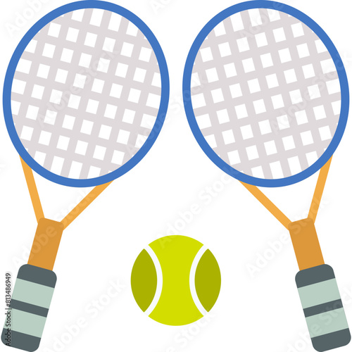 Tennis Bat Icon