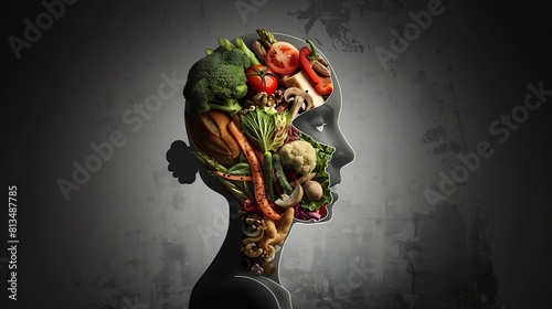 The concept of mindful eating Hunger is a sign of eating nutritious food.