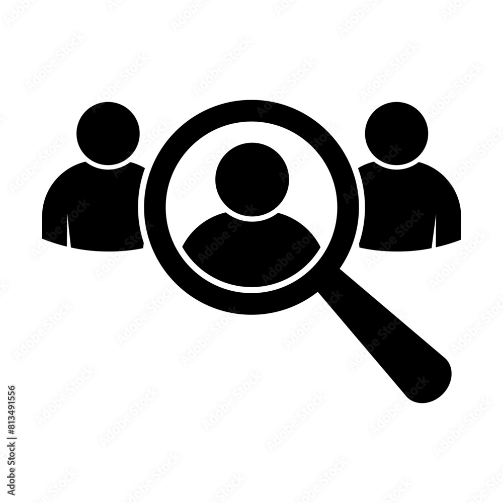 Human resource icon vector market research, targeting symbol recruitment sign for graphic design, logo, web site, social media, mobile app, ui illustration Human resource icon vector market research, targeting symbol recruitment sign for graphic design, logo, web site, social media, mobile app, ui illustration