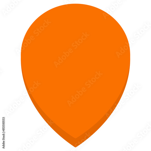 Guitar plectrum vector cartoon illustration isolated on a white background.