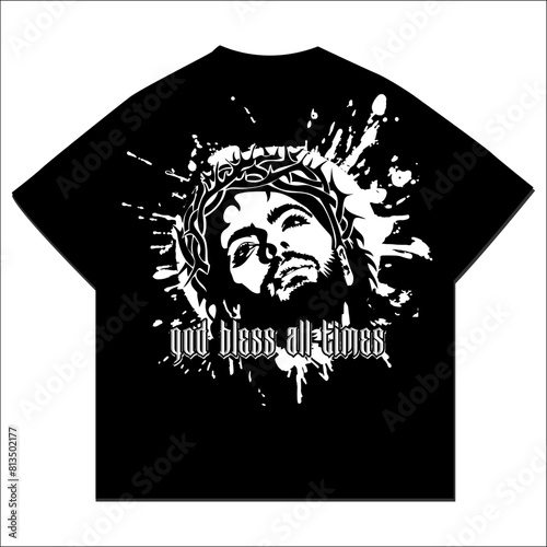Graphic Tees and Streetwear with Skull Art Urban Fashion with Personality