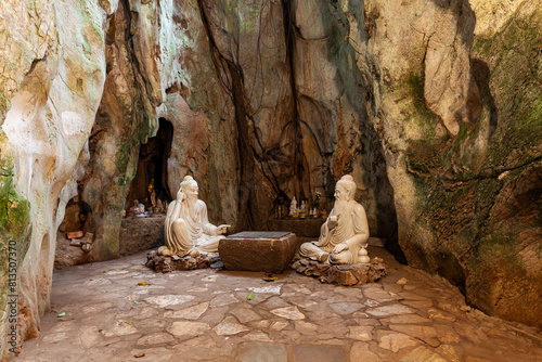 Fotografie Statue of Buddha, Marble Mountains, Hoi An, Vietnam,VietNam, Asia,
