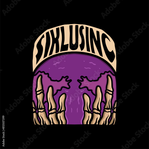 Graphic Tees and Streetwear with Skull Art Urban Fashion with Personality